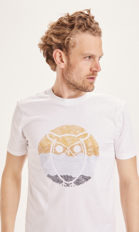 Alder Wave Owl  Tee